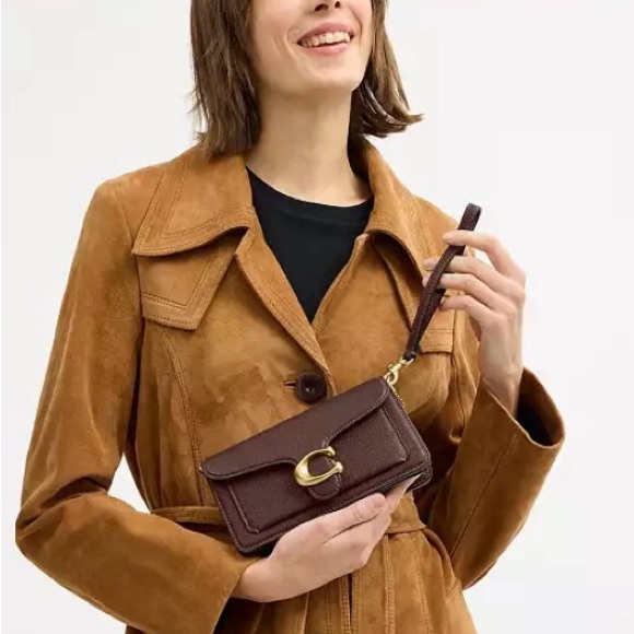 Coach Tabby Chain Crossbody Bag 19 Pebbled Leather New with Tags